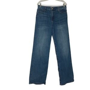Kut From The Kloth Sienna High Rise Wide Leg Jeans Medium Wash Blue Size 8